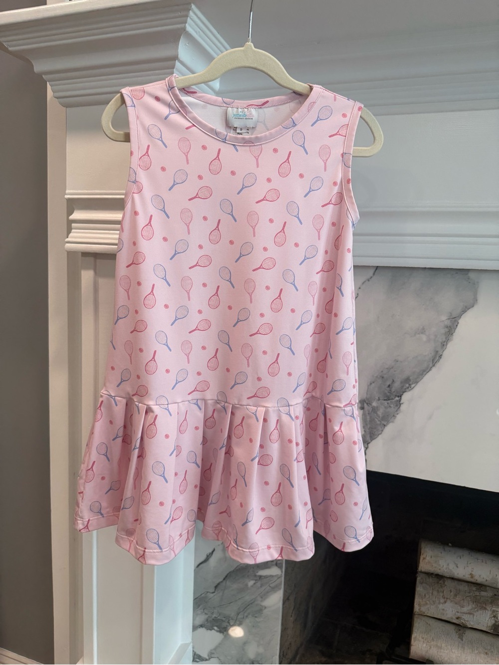 James & Lottie Stella Tennis Dress - Rackets